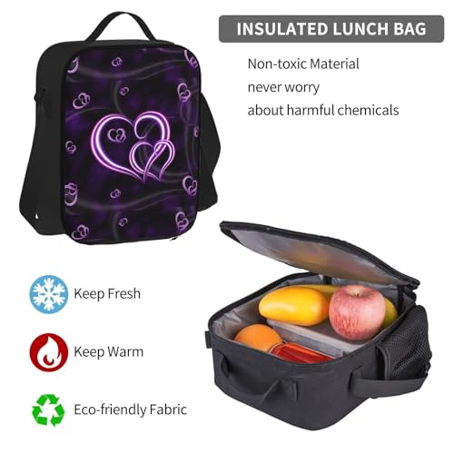 Sac d'école en toile complet pour transporter repas et cours - 5