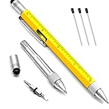 BIIB Stocking Stuffers Gifts for Men, 6 in 1 Multitool Pen, Unique Gifts for Dad, Cool Gadgets for Men, Tools Christmas Gifts for Men, Dad, Father, Him, Husband, Grandpa, DIY Handyman