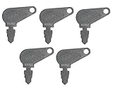 A.A 5 Pack Ignition Keys for Tractor, Replaces Part # 83353, R30074, B17575, 70306