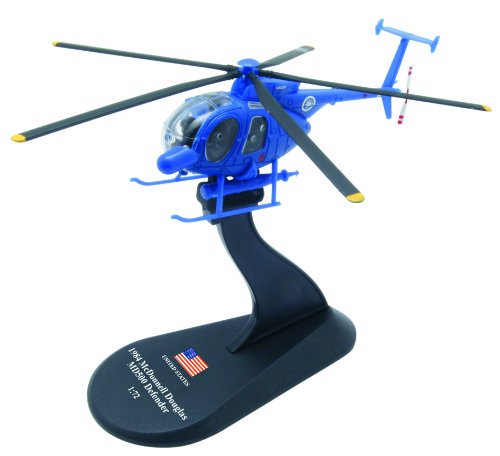 McDonnell Douglas MD500 diecast 1:72 model (Amercom HY-32)