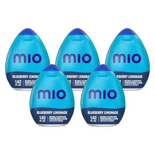 Mio Liquid Water Enhancer, Blueberry Lemonade, 1.62 OZ, 5-Pack