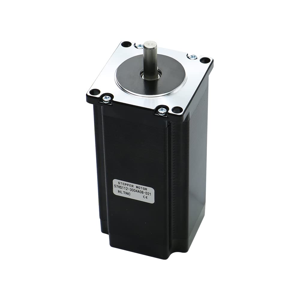 Nema 23 - Motore passo-passo CNC 3 A, 450 once, 3 Nm, 112 mm, per fresatura CNC fai da te (3 Nm)