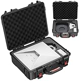 MEKEET Starlink Mini Case- IP67 Waterproof Starlink Mini Hard Case with Portable Strap- Precision Cut Foam for Starlink Satellite Dish and Accessories- Storage Box for Travel Outdoor Camping Hiking