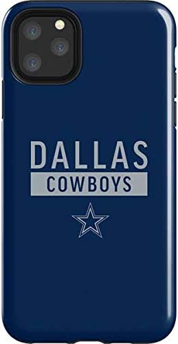 Skinit Impact Phone Case Compatible with iPhone 11 Pro Max - Officially Licensed NFL Dallas Cowboys Blue Performance Series Design