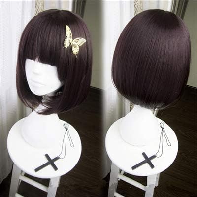 Anime Bungo Stray Dogs Akiko Yosano Cosplay Wigs Brown Short Fluffy Curly Heat Resistant Synthesis Hair Wig Wigs