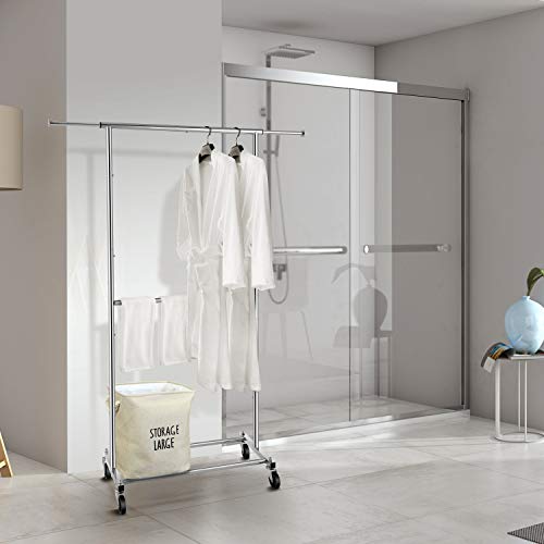 Simple Trending SZSG011 Double Rod Clothing Garment Rack thumb #1