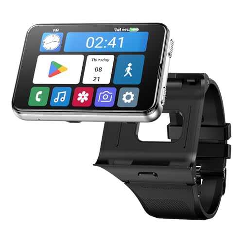 ��^�f�B�X�v���C�X�}�[�g�E�H�b�`�AAndroid/iOS�Ή�4G�X�}�[�g�E�H�b�`2.88�C���`�^�b�`�X�N���[�� Android 11 OS 64GB/128GB �A�N�e�B�r�e�B�g���b�J�[��F�؃��b�N���� �_�u���J����Wi-Fi GPS ���E���o���h �g�ѓd