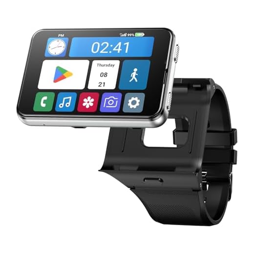 4G Smartwatch with Dual Cameras and GPS