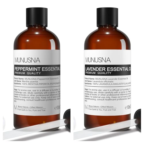 Aceite Esencial de Lavanda y Menta Premium