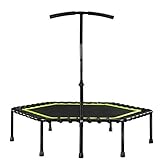 HONSAN トランポリン フィットネス ゴム式 耐荷重150kg 直径136cm ジム 家庭用 フィットネストランポリン 有酸素 運動 エクササイズ ダイエットに …