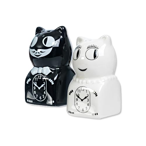 Official Kit-Cat Klock Salt & Pepper Collectors Set