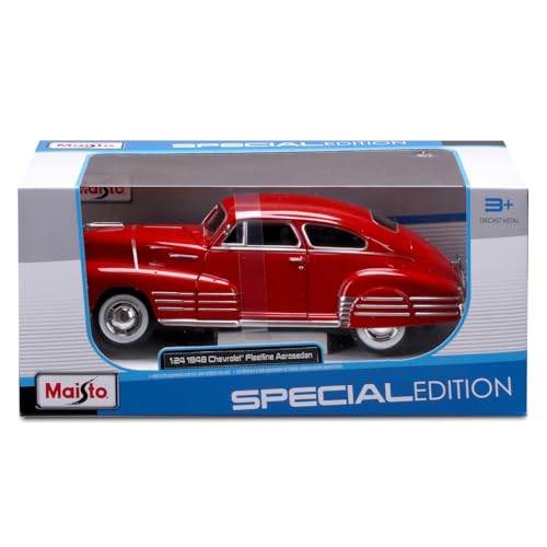 Maisto 1948 Chevrolet Fleetline 1/24 Modelo Diecast miniatura 6