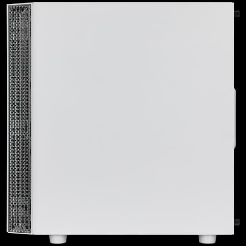 Gabinete CLX Sphynx Micro Tower Blanco con Vidrio Templado, Ventana Completa, sin Fuente de Alimentación, compatible con Motherboards MATX miniatura 5