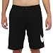 NIKE Men's Sportwear Club Shorts, Black/White, X-Large