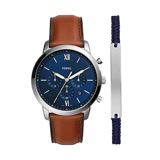 Kit Fossil Masculino Dress Prata - FS5708SET/0AN