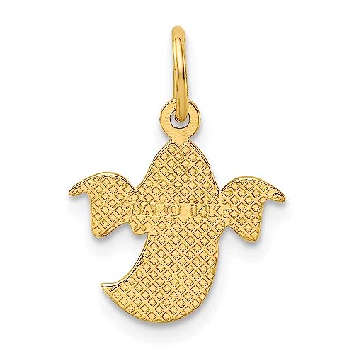 14k Gold Charm, Ghost Charm3
