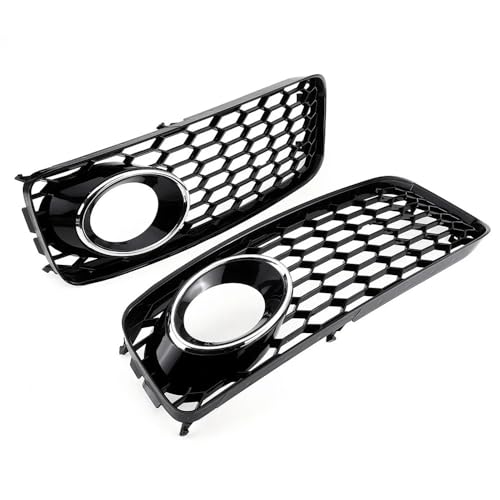 Luz antiniebla parachoques con rejilla delantera tipo panal para S-Line S5 B8 RS5