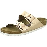 Tige : cuir naturel Birkenstock 952093 Arizona Sfb Metallic Copper, Natural Leather Femme Metallic Copper EU 39