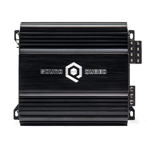 SoundQubed S4-100 Multi Channel Amplifier - 100W (RMS) 4-Channel Car Amp - 2 Ohm Stable