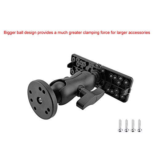 Image of Ball-Mount Fish Finder,Universal Marine Navigation Electronic Fishing Rod Holder 360 Degree Rotatable Marine Fish Finder Mount Rod Holder Fit for GarminMAP 162,168,175