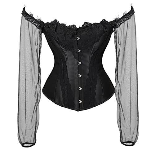 Corset de palais à manches longues en maille pour affiner la taille et sculpter le ventre