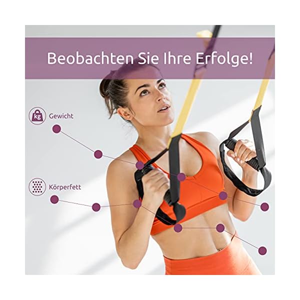 vellidan Körperfettwaage ǀ Smarte Digitale Waage ǀ Bluetooth Personenwaage inkl. App, für Körperfett, und Muskelmasse… – Bild 6
