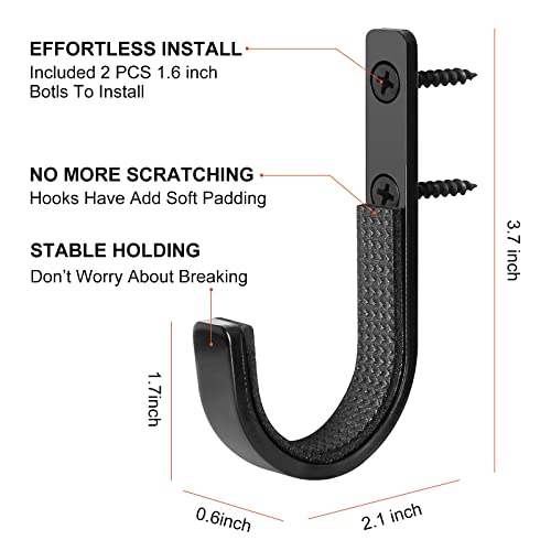 Gohiking Gun Rack Gun Racks Storage Rifles Shotgun Hooks Wall Mount Hangers For Any Rifles Shotguns Archery Bow With Soft Eva Padding And Heavy Duty Steel #TOP4