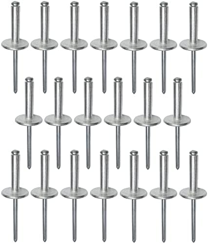 AERZETIX - C48269 – Pack of 20 Blind Rivets Diameter 4.8 x 20 mm with ...