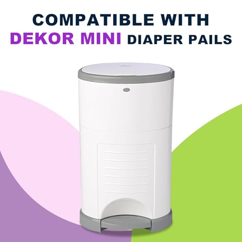 Recargas compatibles para cubo pañal Dekor Mini 4-pack miniatura 6