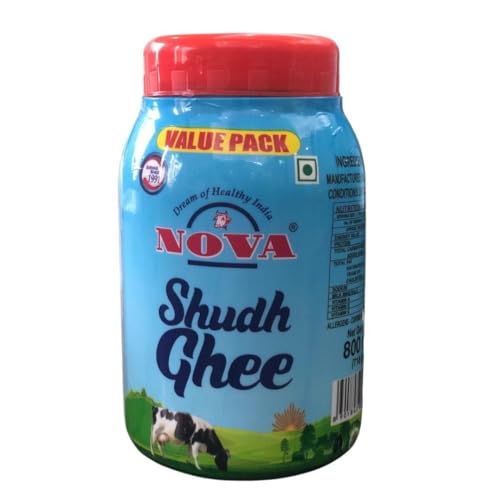 Image of Nova Shudh Ghee 1 Litre | Pure Desi Ghee for Cooking, Pooja & Daily Use
