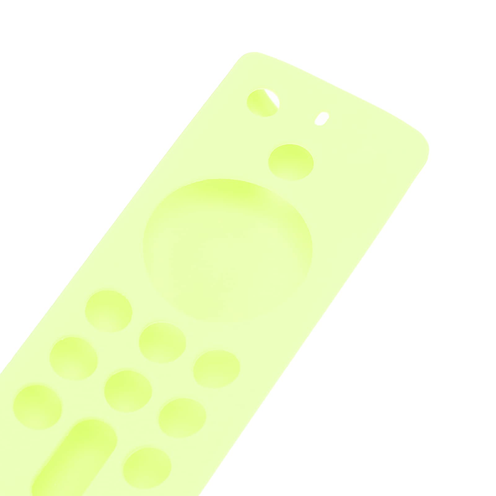 Funda de Silicona con Mando a Distancia para Fire TV Stick, Funda Protectora de Silicona Antideslizante con Cordón de 3.ª Generación (Verde Fluorescente)