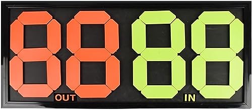 Marcador electrónico digital 4 dígitos para fútbol