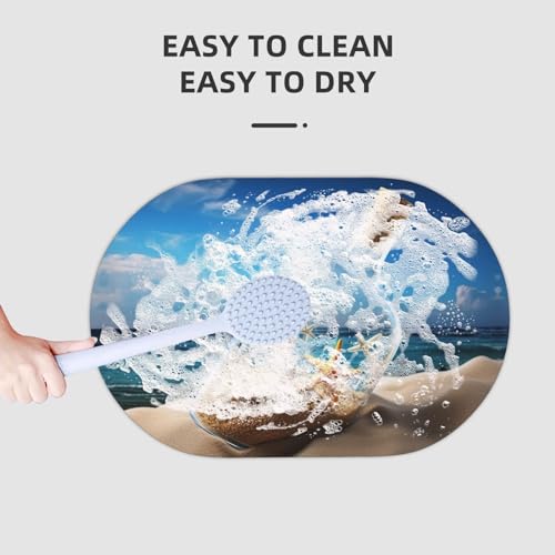 Tapis de douche Noël super absorbant et antidérapant à séchage rapide - 7