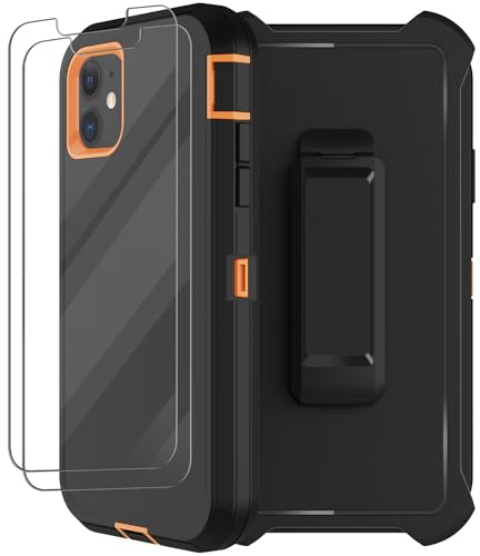 Coque iPhone 11 antichoc et anti-chute de qualité militaire avec protège-écran