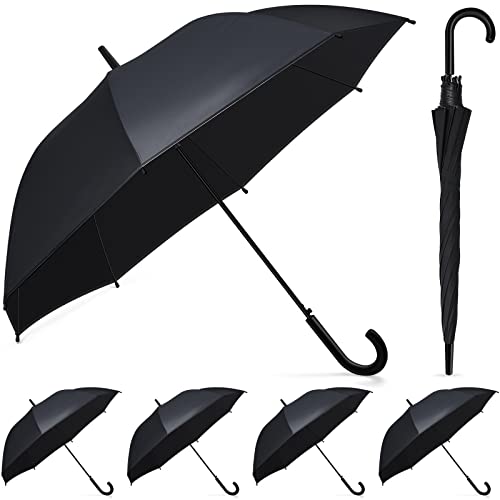 Fabbay FM-20230414-A 6 Pcs Umbrella Wedding Style Stick Umbrellas Large Windproof Bubble Umbrellas Rain Umbrellas cover
