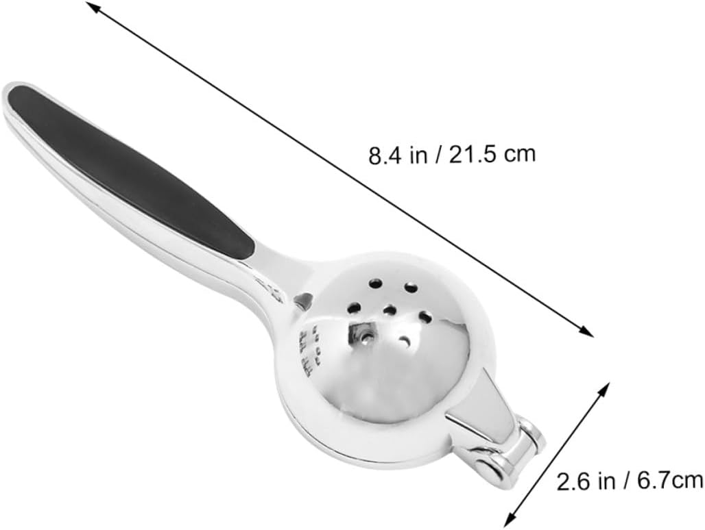 Manual Lemon Squeezer Hand Juicer Citrus Juicer Zinc Alloy Non-slip Fruit Press Tool for Kitchen and Bar Use
