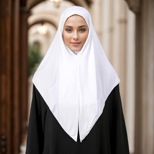 Easy Wear Modal Loop Instant Hijab Scarf for Muslim Jersey Islamic Triangle Scarf Headscarf Wraps Turban Head Cover2
