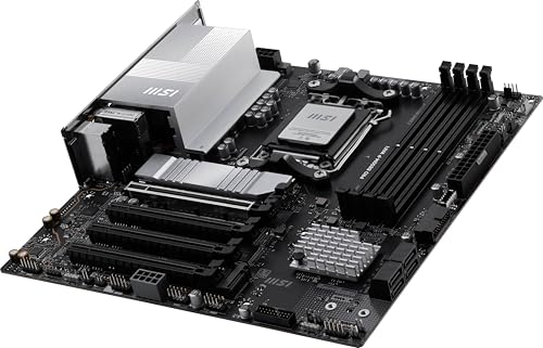 Image of MSI PRO B850M-P WIFI Motherboard,ATX-Supports AMD Ryzen 9000-7000 Processors,AM5-DDR5 Memory Boost (8200+ MT /s OC),PCIe 5.0 x16&4.0x16,M.2 Gen5,Wi-Fi 7,5G LAN+HIGH-SPEED DDR5 RAM 16GB (1x 16GB) Bundle