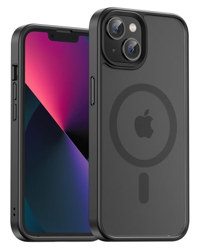Ya en manzanajugosa.com: UNBREAKcable Funda Magnética para iPhone 13 de 6.1 Pulgadas, Compatible con MagSafe, Protección Completa para la Cámara, Protección contra Caídas, Funda Delgada a Prueba de Golpes - Negro
