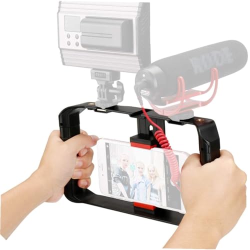 Soporte para teléfono celular ergonómico portátil para tus programas en vivo y grabaciones 5