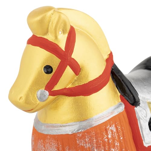 瀬戸陶芸社 2026年 干支 置物 置き物 コンパクト 午 馬 うま 正月飾り 開運 金彩飾り午 昭峰窯 125 [4]