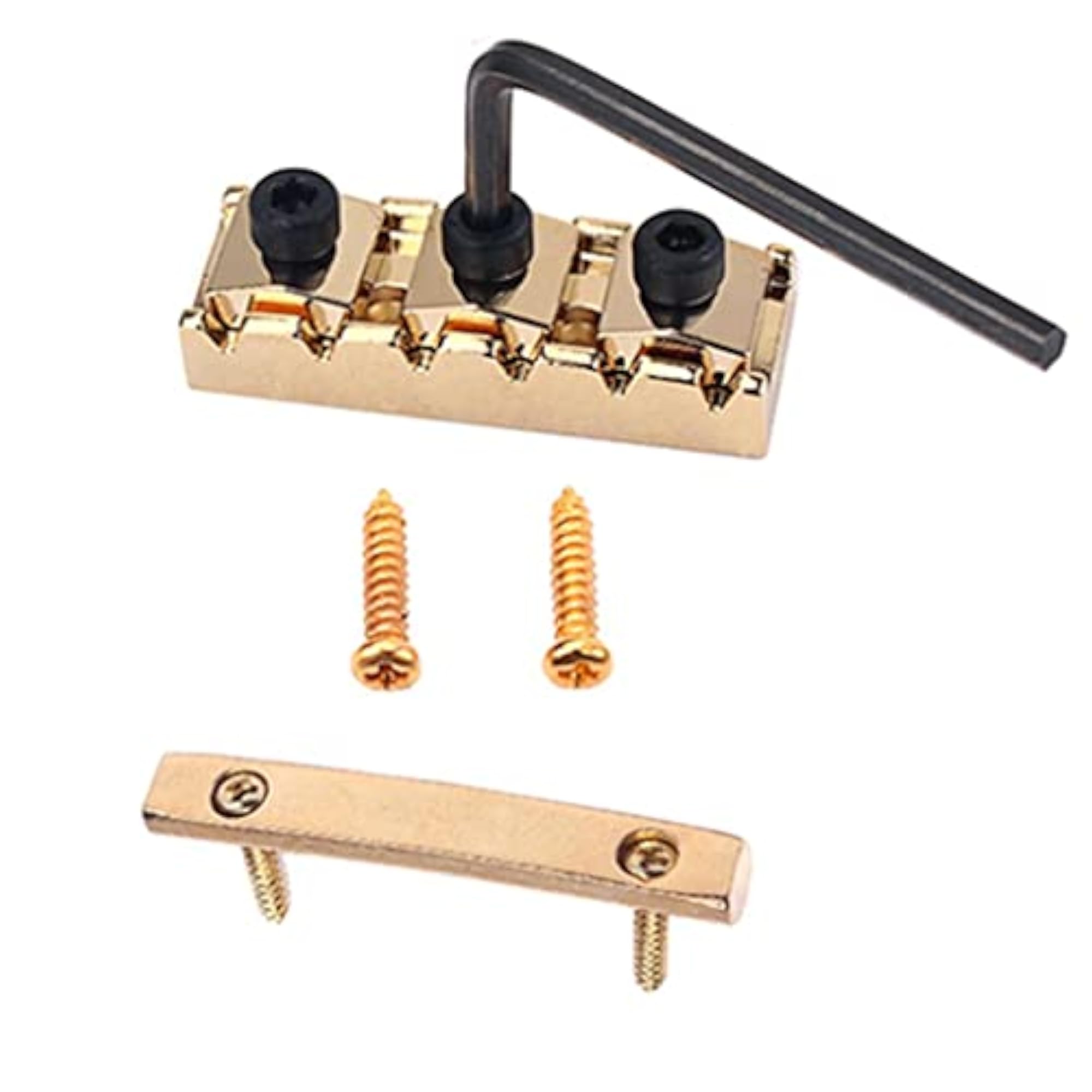 Electric Guitar String Retainer Bar with Locking Nut String Lock