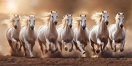 Image of Art Factory Seven Horses Painting