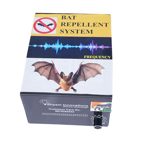 Image of Ultrasonic Bat Repellent use for Outdoor & Indoor Like Farm,Garden, Warehouse & Home Bat Repelled System for Eco-Friendly & Chemical Free, Very Loud & Noisy Sound Frequency Repelled