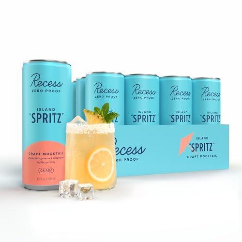 Image of Recess Zero Proof Island Spritz Mocktail, 12 Pack
