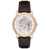 エンポリオアルマーニMen 's ar1983ドレスブラウンレザー腕時計