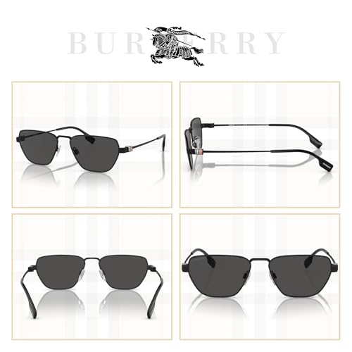 BURBERRY BE3146 Hexagonal Sunglasses for Men +BUNDLE with ACCESSORY EYEWEAR KIT4