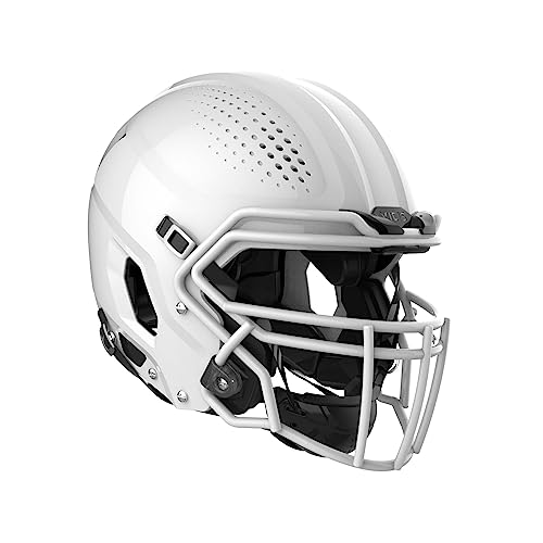 VICIS ZERO2 Varsity Football Helmet, Molded Gloss White, Medium, SC-223 Facemask