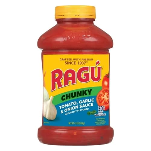 Image of Pasta Sauce, Chunky Garden Style, Tomato-Onion, 66oz
