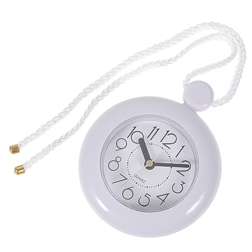 RORPOIR Bathroom Clock Wall Hanging Waterproof Alarm Clock for Living Room Dec